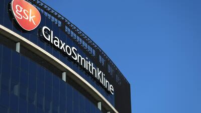 GlaxoSmithKline's headquarters in London. The company rejected Unilever's £50 billion bid at the weekend. Reuters