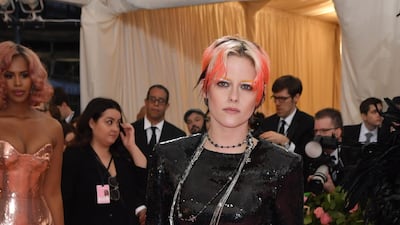 Actress Kristen Stewart arrives at the 2019 Met Gala in New York on May 6. AFP