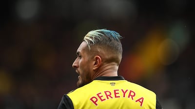 Watford's Roberto Pereyra sports this generation's combover. Getty