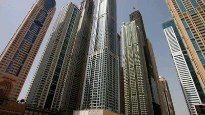 About 90 per cent of the 676 apartments in the Torch in Dubai Marina have been sold.