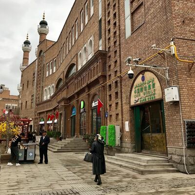 The Xinjiang International Grand Bazaar in the provincial capital of Urumqi