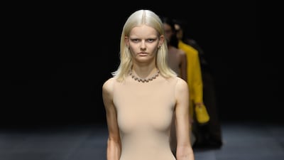 Low-riding bottoms by Valentino