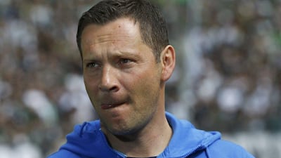 Hertha Berlin coach Pal Dardai. Ralph Orlowski / Reuters