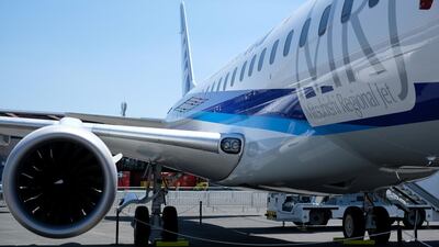 The Mitsubishi Regional Jet is the first airliner built in Japan since the 1960s. Getty Images