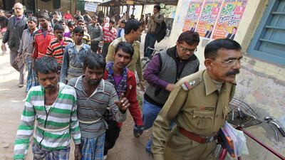 Indian police arrested 13 people after a 20-year-old village woman was allegedly gang raped on orders from tribal elders. AFP