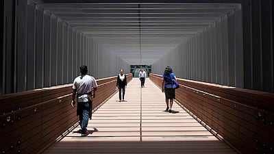 “There is a lot of symbolism in The Gate,� says Chris Johnson, the architect for the Gate, and regional managing principal for the Middle East, Europe and North Africa at Gensler.