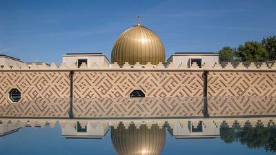 Cambridge Central Mosque by Marks Barfield Architects has been shortlisted for the Riba Stirling Prize. Photo: Marks Barfield Architects