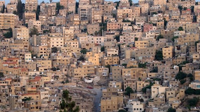 A residential hill in Amman. EPA