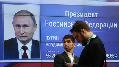 Vladimir Putin will have spent 24 years as Russia's president at the end of his fourth term, beaten only by former Soviet leader Josef Stalin.