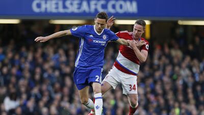 Serbian midfielder Nemanja Matic has won two Premier League titles, the FA Cup and League Cup during his second spell at Chelsea. Ian Kington / AFP