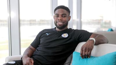 Micah Richards in Abu Dhabi in 2019. Victor Besa / The National