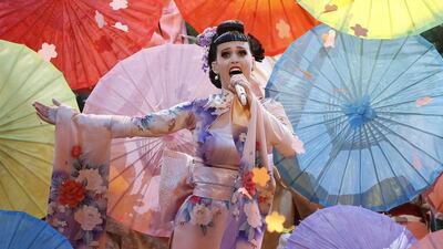 Katy Perry will be next year’s Super Bowl halftime show. Lucy Nicholson / Reuters
