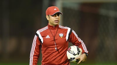 Mahdi Ali has had his contract extended as the national coach and begun preparing for the major tournaments ahead. Courtesy UAE FA