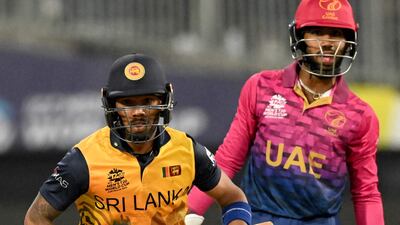 Sri Lanka's Pathum Nissanka scored a fifty on Tuesday. AFP