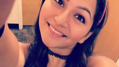 Angie Gomez. Social media / handout via Reuters