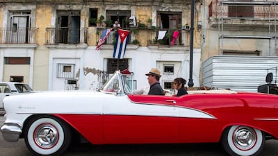 In 2011, Cuban individuals were allowed to buy new cars provided they had permission from the authorities but with almost no new imports this has led to a waiting list of five years. Yamil Lage / AFP