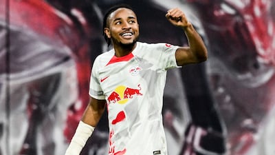 Christopher Nkunku earns £169,000 a week at RB Leipzig. EPA