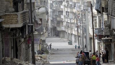 Syrian rebels have advanced in Idlib province, just east of the centre of Alawite power along the Mediterranean coast and its surrounding mountains. Khalil Ashawi / Reuters