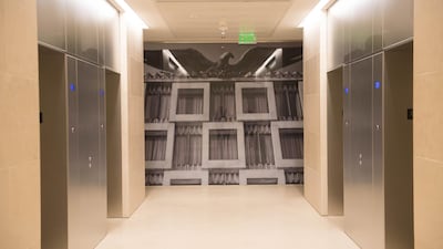 Elevators inside are prepared prior to the unveiling of the new US Embassy building in London. Stefan Rousseau - WPA Pool / Getty Images