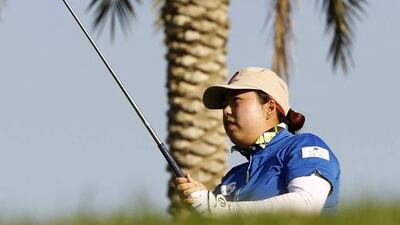 Shanshan Feng is not breaking into sweat on trying to better her own course record. Caren Firouz / Reuters
