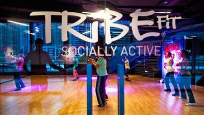 TribeFit, a fitness club in Dubai Marina that uses the concept of “social fitness” to connect members both inside and outside the gym.