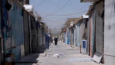 Shops are closed in old Baghdad. AP Photo