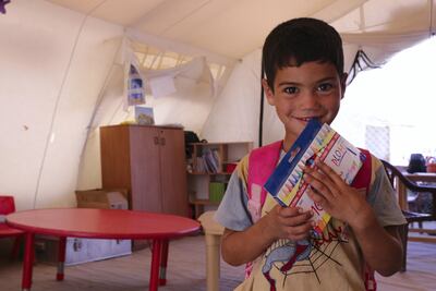Five-year-old Kheir from Aleppo. World Vision International
