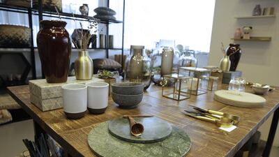 In addition to the brick-and-mortar store in Beach Centre, Nook sells its wares online at www.nook-concept.ae . Jeffrey E Biteng / The National