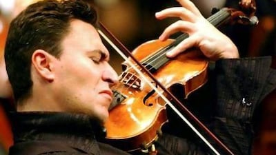 The violinist Maxim Vengerov.