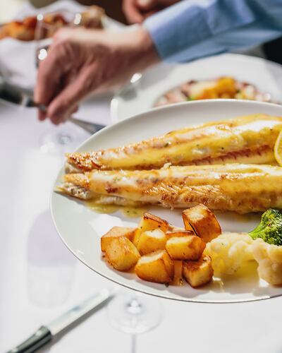 The fish captures the soul of Forte dei Marmi, the coastal town that inspires the food at this family-run restaurant. Photo: Madeo