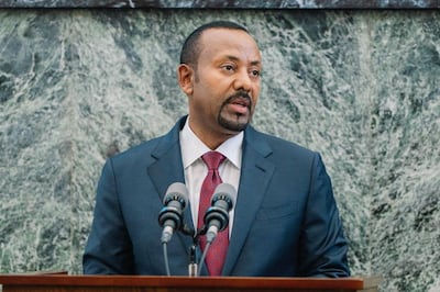 Ethiopia's Prime Minister Abiy Ahmed. His foreign ministry issued a defiant statement reasserting the country's control of the Blue Nile. Reuters