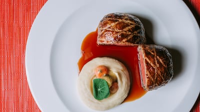 Beef Wellington at Hell's Kitchen. Photo: Hell's Kitchen