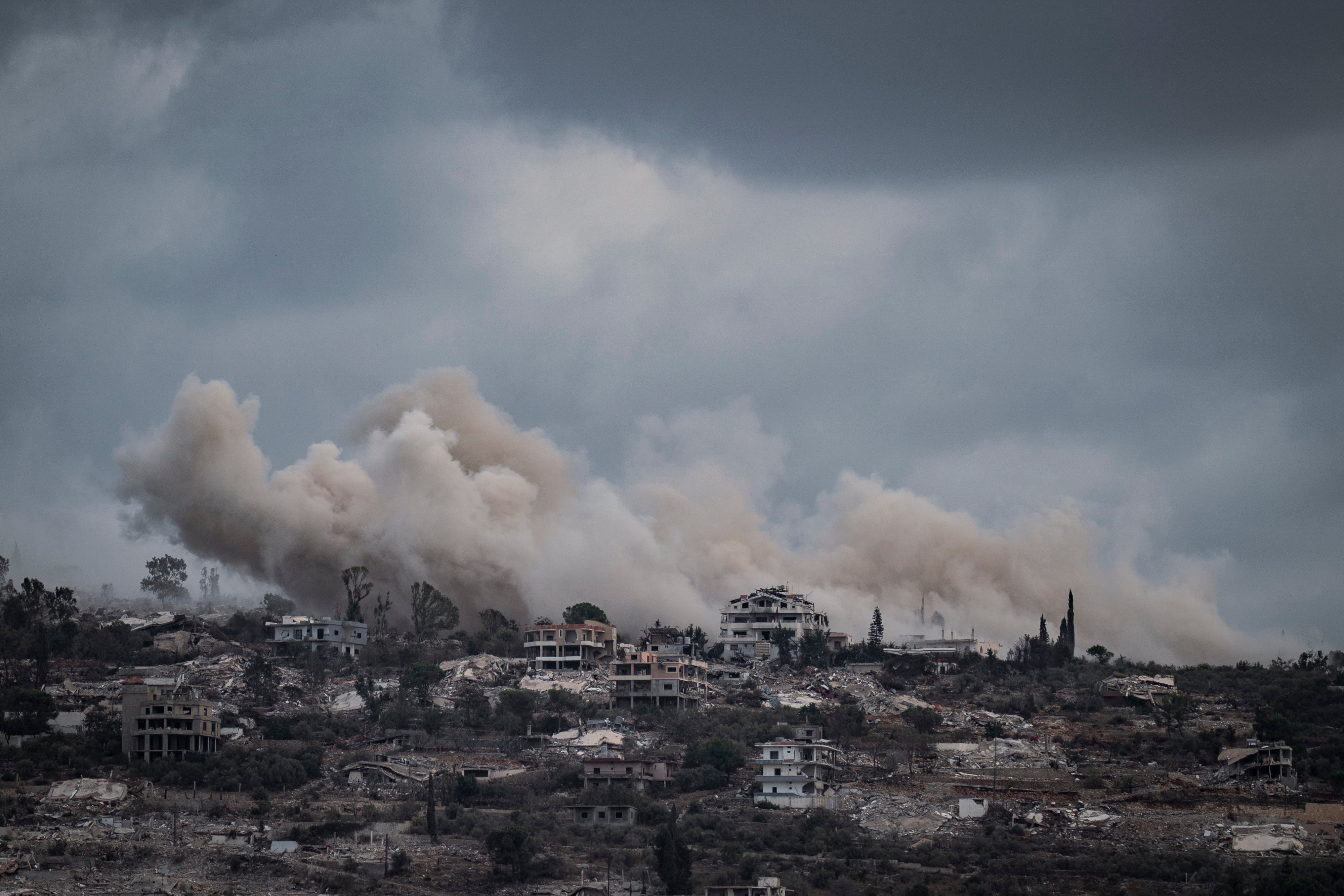 The Israeli military has established a buffer zone in southern Lebanon. Getty Images