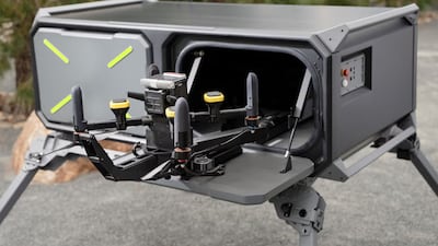 The Anvil M anti-drone system produced by Anduril, the contractor involved in Friday's proposed sale. Photo: Anduril