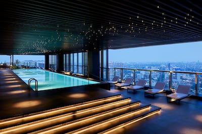 The swimming pool on the 35th floor. Photo: Hyatt
