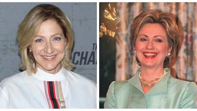 Edie Falco as Hillary Clinton: Emmy-winning ‘The Sopranos’ star Falco will portray Clinton in ‘Impeachment: American Crime Story’, about impeachment proceedings against President Bill Clinton, who will be played by Clive Owen. AFP, Newsmakers