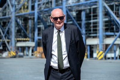 David Massey, chief executive of Abu Dhabi Ship Building, is bullish about the company's growth. Photo: Ahmed Ramzan / The National