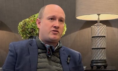 James Hyslop, Christie's head of department, science and natural history. The National