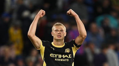 Erling Haaland scored twice for Manchester City in their win over Crystal Palace last weekend. Getty Images