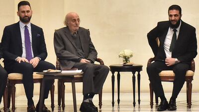 Walid Jumblatt is the first Lebanese leader to meet Mr Al Shara since his Hayat Tahrir Al Sham group and allied rebel factions launched a lightning offensive, seizing Damascus and ousting long-time Syrian president Bashar Al Assad. AFP