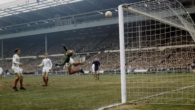 The FA Cup final between Leeds United and Chelsea at Wembley on April 11, 1970, ended in a 2-2 draw. Getty