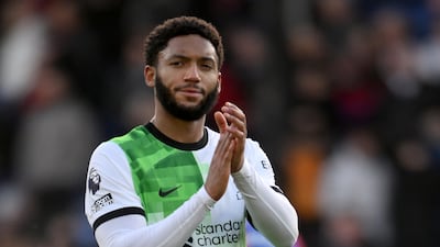 SUBS (On for Endo 46’) On at right-back moving Alexander-Arnold into out-and-out midfield role. Bombed forward and saw one cross towards near post well blocked by keeper. Booked in injury time. EPA