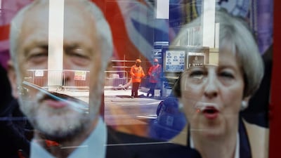 London, once politically mixed, is deserting prime minister Theresa May and her Conservative party for Jeremy Corbyn and his Labour party. But losing London completely means there is far less chance of the Conservatives winning at a general election. Marko Djurica / Reuters