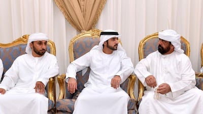 Hamdan Bin Mohammed bin Rashid Al Maktoum, Dubai Crown Prince offers condolences to family of martyr Khalid Al Shehi