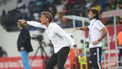 Herve Renard led Zambia to the 2011 Africa Cup of Nations before guiding Ivory Coast to the 2015 title. He is now in charge of Morocco. Samuel Shivambu / EPA