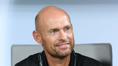 Newly re-appointed Al Jazira manager Marcel Keizer. Courtesy Seven Media