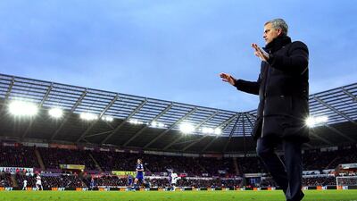 Chelsea manager Jose Mourinho has relied on a central core of men this season, meaning fringe players are getting little time on the field. Richard Heathcote / Getty Images