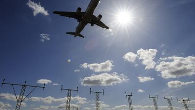 Middle Eastern carriers witnessed a slowdown in passenger demand in July but all world regions still maintained growth, said Iata. Toby Melville / Reuters