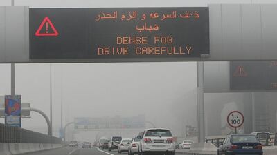 Up to 30 per cent of vehicle crashes worldwide are likely to be linked to some form of distracted driving. Pawan Singh / The National