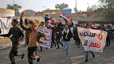 Thursday's arrivals carried signs opposing "vandals", a reference to people who have damaged properties during rallies, but the protesters sensed something more threatening. AFP